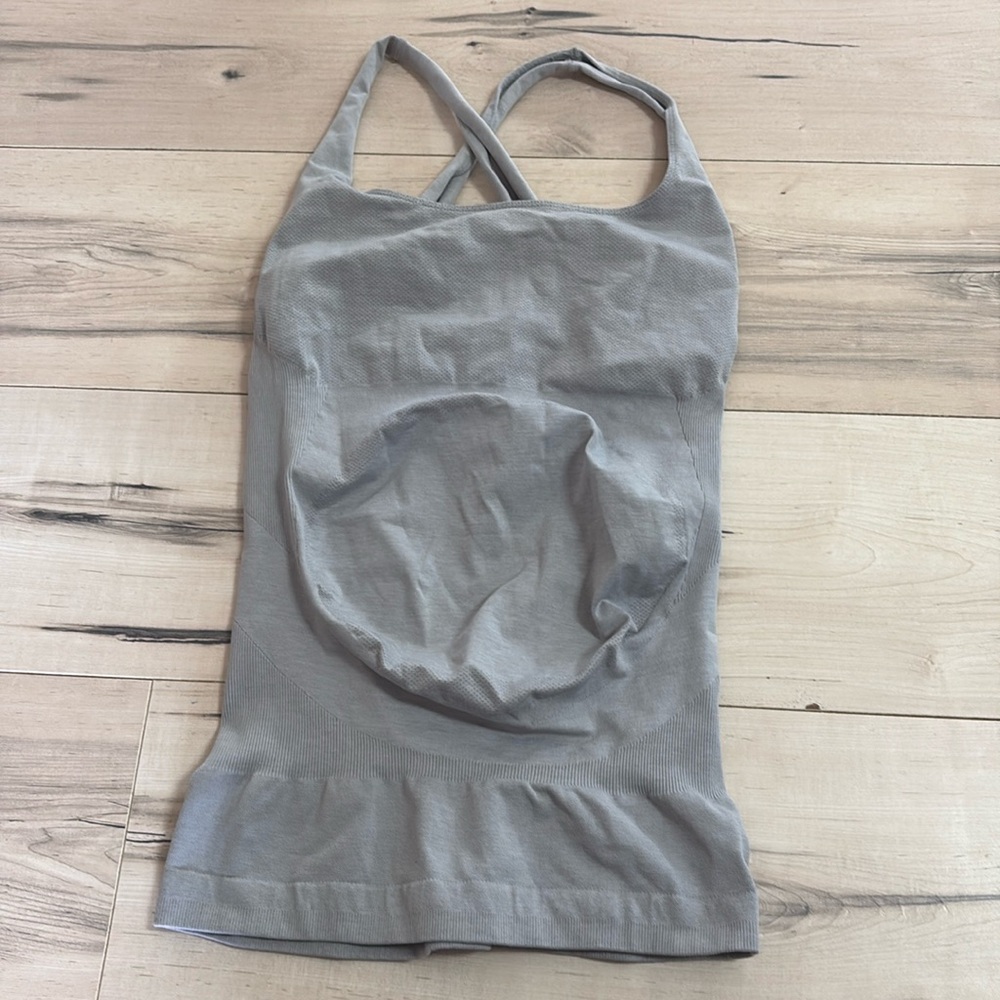 Grey Large Blanqi maternity tank top